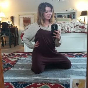 Free People cotton jumpsuit/romper